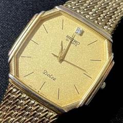 大人気新品  DOLCE SEIKO 稼働品 希少 A-95 80年代ヴィンテージ メルカリ - 時計