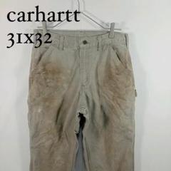 carhartt ダックワークパンツ 31x32 グレー ダンガリーフィット