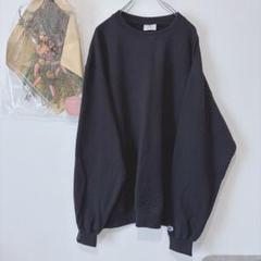 champion ブラック　黒　柔らかい　スウェットトレーナー　2XL 大きめ