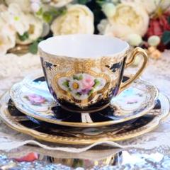 Noritake - 珍品❣️オールドノリタケ　茂木今成　ツーハンドル　カップ&amp;ソーサー Noritake - 珍品❣️オールドノリタケ 茂木今成 ツーハンドル