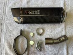 LCIPARTS カーボンファイバー マフラー カワサキ ZX-25R SE 2023-2024 LCIPARTS ツインエンド カーボン