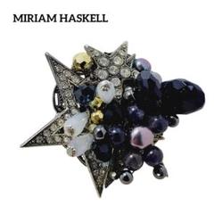 【FREE】MIRIAM HASKELL リング スター 大ぶり