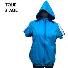 TOURSTAGE ウィンドブレーカー ライトグレー Yahoo!オークション -「ウインドブレーカー l」(ツアーステージ