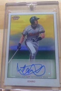 【あ】topps206 NPB イチロー　直筆サイン　10枚限定 イチロー サインカード NPB TOPPS 206 10シリ - メルカリ