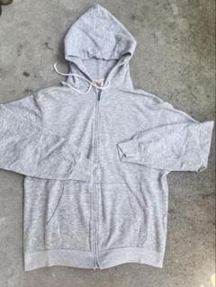 90s ideal ジップ　霜降り　パーカー　usa 古着　ヴィンテージ