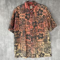 【USA製】Hilo Hattie 90's 希少アロハシャツ 柄シャツ ハワイ