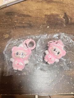 ピンクくま熊らぶぶキーホルダーストラップ