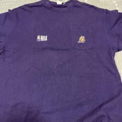 NBA Los Angeles Lakers 紫色Tシャツ