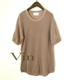 Vin ヴァン　メッシュニットプルオーバー