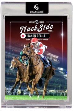 ダノンデサイル　戸崎圭太　ホースレーシングカード　世界限定　専用台座付　競馬