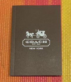 COACH☆コーチ新品未開封☆シグネチャーノートカバー☆リングノート付き COACH 国内発送 コーチ ノート レディース メンズ シグネチャー