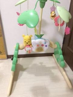 プーメリー　ぬいぐるみ未使用品 Disney baby 6WAY ジム Disney プレイジム くまのプーさん 6WAYジムにへんしんメリー