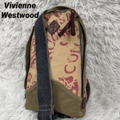 Vivienne Westwood キャンバス ショルダーバッグ ボディバッグ