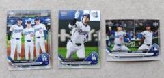MLB topps now 2025　東京シリーズ　ドジャース　カブス　3枚