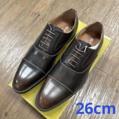【新品】1210DBR/ 26cmビジネスシューズのサムネイル