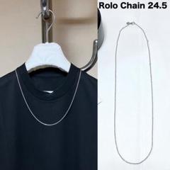 【別倉庫からの配送】 新品 24.5 メルカリ - 16423 銀 ロロチェーンネックレス TOMWOOD アクセサリー