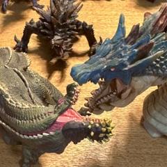 モンハン怪獣フィギュアセット 中型 8体