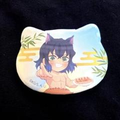 鬼滅の刃 ナンジャタウン ねこ型缶バッジ 時透無一郎 鬼滅の刃 時透無一郎 ナンジャタウン ねこ型 缶バッジ