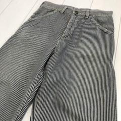 ブランド古着！carhartt used加工ヒッコリーストライプペインターパンツ ブランド古着！carhartt used加工ヒッコリーストライプ