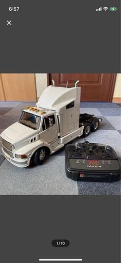 TAMIYA ENEOS タンクトレーラー 1/14 ラジコン 現状渡し