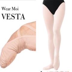 Wear Moi 40M バレエシューズ& チャコット タイツ　(Mサイズ) Wear Moi 40M バレエシューズ& チャコット タイツ (Mサイズ
