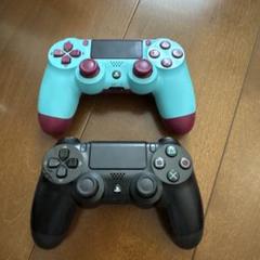 PS4用ワイヤレスコントローラー DualShock 4 水色と紫色