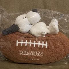 ジェラートピケ PEANUTS スヌーピー ラグビー ティッシュケース