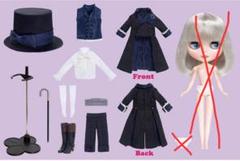 Takara Tomy - ブライスアウトフィット　ドレスセット 希少 激レア 限定 ネオブライス ベイビーローズ 公式 アウト