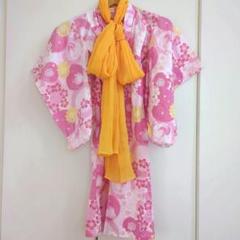 うさぎ柄の浴衣