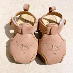 cottoli サンダル 13cm バースデー ピンクベージュ 2歳