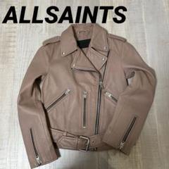 【美品】ALLSAINTS ダブルライダース 本革 2025年最新】Yahoo!オークション -オールセインツ ライダース