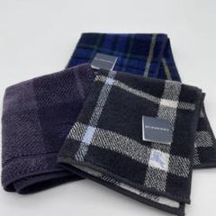 Burberry ハンカチ 15枚セット 多色 チェック柄 ドット柄 BURBERRY チェック柄ハンカチ2枚セット - メルカリ
