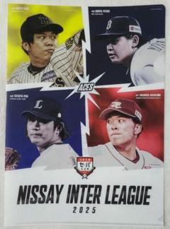 日本生命セ・パ交流戦☆クリアファイル☆甲子園球場限定☆ACES☆投手☆新品