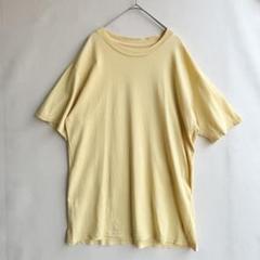ビンテージ　USA製　90s　メンズ　無地　Tシャツ　フェード　アメカジ　アジ