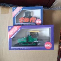 Siku SUPER SERIE 道路ローラーとアスファルトフィニッシャーセット Siku SUPER SERIE 道路ローラーとアスファルトフィニッシャー