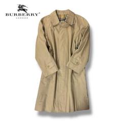 BURBERRY コットン ステンカラーコート ベージュ 52サイズ 英国製 BURBERRY コットン ステンカラーコート ベージュ 52サイズ 英国