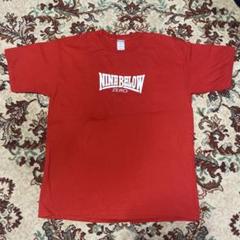 企業　レッド　赤　ヴィンテージ　ギルダン　00s Y2K 古着　Tシャツ