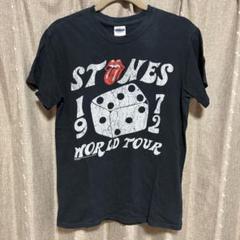 y072607 ギルダン　Tシャツ　ブラック　サイコロ　1972
