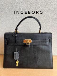 INGEBORG ゴールド金具 レザーバッグ 本革 2025年最新】INGEBORG レディース ハンドバッグの人気アイテム