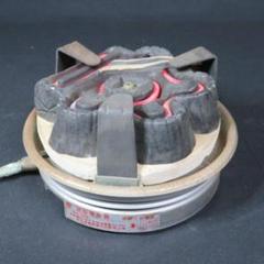 茶道具 野々田風炉型電熱器 棗釜 茶釜 送料込み 茶釜野々田商店電熱器