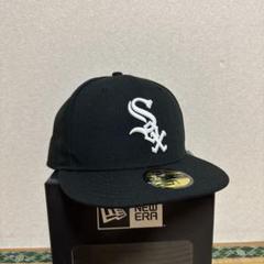 NEW ERA 59FIFTY ブラック Soxキャップ 7 3/8 - メルカリ