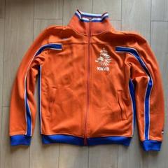 サッカー　オランダ代表 ジップアップジャケット オレンジ サッカー オランダ代表 ジップアップジャケット オレンジ - メルカリ