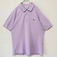 90s ラコステ ポロシャツ フレラコ DEVANLAY社製 4 鹿の子 OLD
