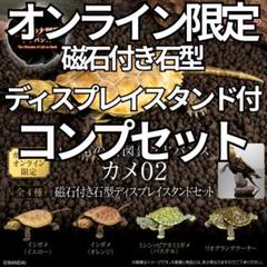 オンライン限定 いきもの大図鑑カメ02 磁石付き石型スタンド