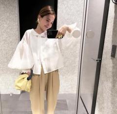 【美品】yori ヨリ スカラップシアージャケット 白 スカラップシアージャケット | 2024 SM Collection| yori