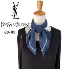 新品未開封　免税店購入　本物　イヴ サン ローラン　【YSL】シルクスカーフ YvesSaintLaurent(YSL) イヴサンローラン スカーフ 国旗/ロゴ
