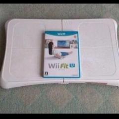 【お得】wii fit U ソフト　バランスボード付き