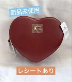 極美品　未使用級　コーチ　ショルダーバッグ　ハート　シグネチャー　PVC コーチ ショルダーバッグ COACH シグネチャー ハート プリント