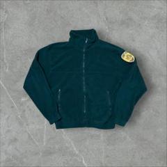 TRI-MOUNTAIN フリースジャケット カレッジロゴ ダークグリーン