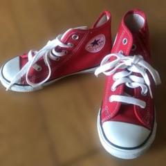 Converse オールスタースニーカー 赤 11/18cm